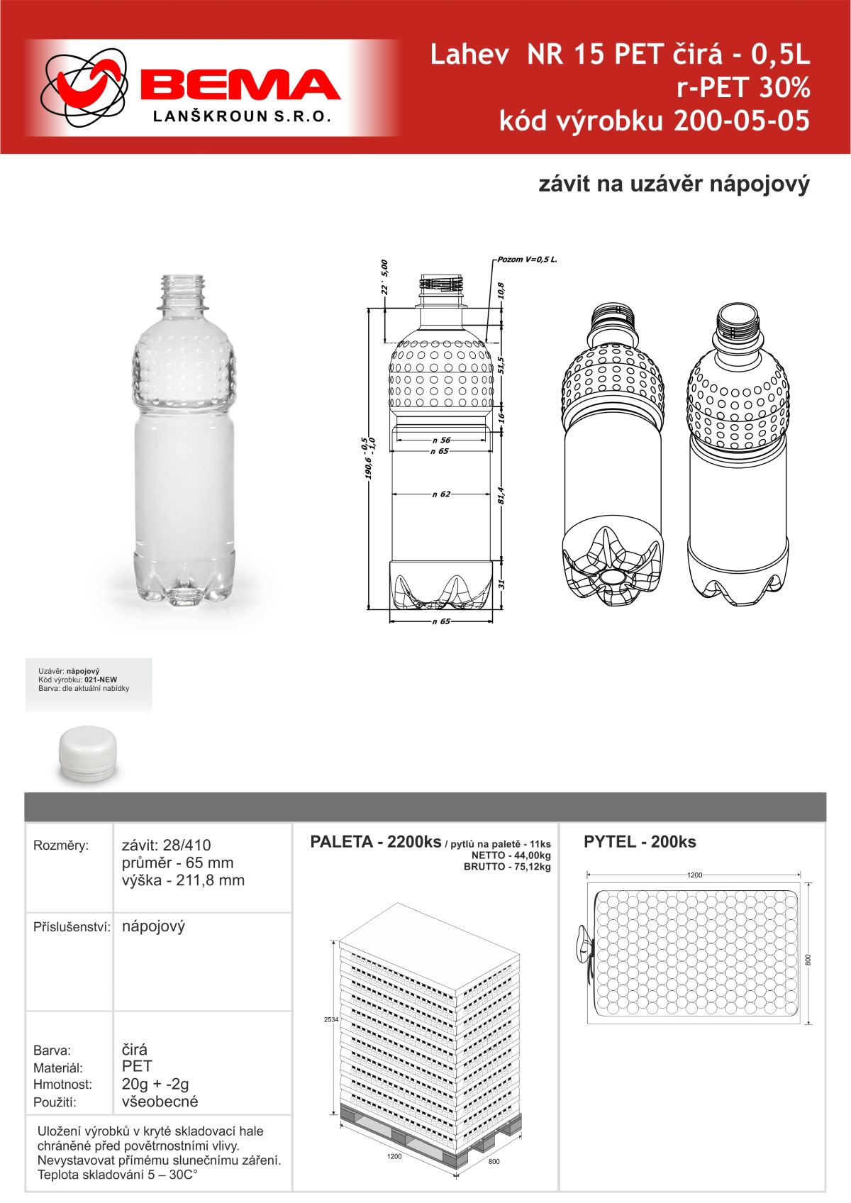 200-05-05 Lahev NR15 500ml 19-1-2026